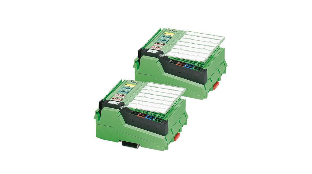 Industrial Wireless I/O Module Set, 16DI 16DO 2AI 2AO, 2.4GHz, 24V